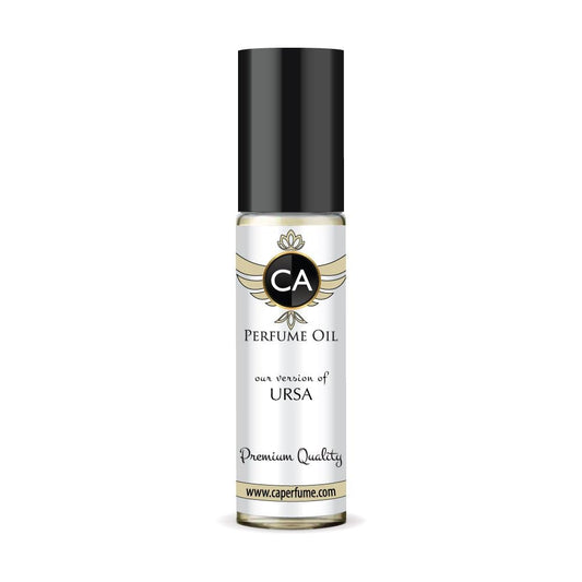 CA Perfume Impression of Ursa Unisex Fragrance Oil Amber Spicy Scent Long Lasting Perfumes for Women & Men Travel Size TSA Ready Mini Parfum Body Oil Roll-on 0.33 Fl Oz 10ml