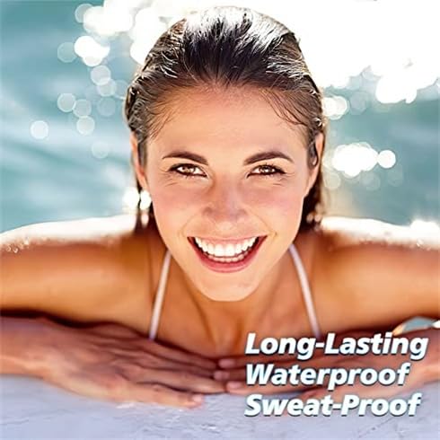 Eyebrow Stamp and Eyebrow Stencil Kit, Eye Brow Stencil Kit for Beginners 24 Reusable and Washable Eyebrow Shaping Kit, Brow Stencil and Stamp Kit Smudge-Proof & Long-Lasting (Dark Brown)