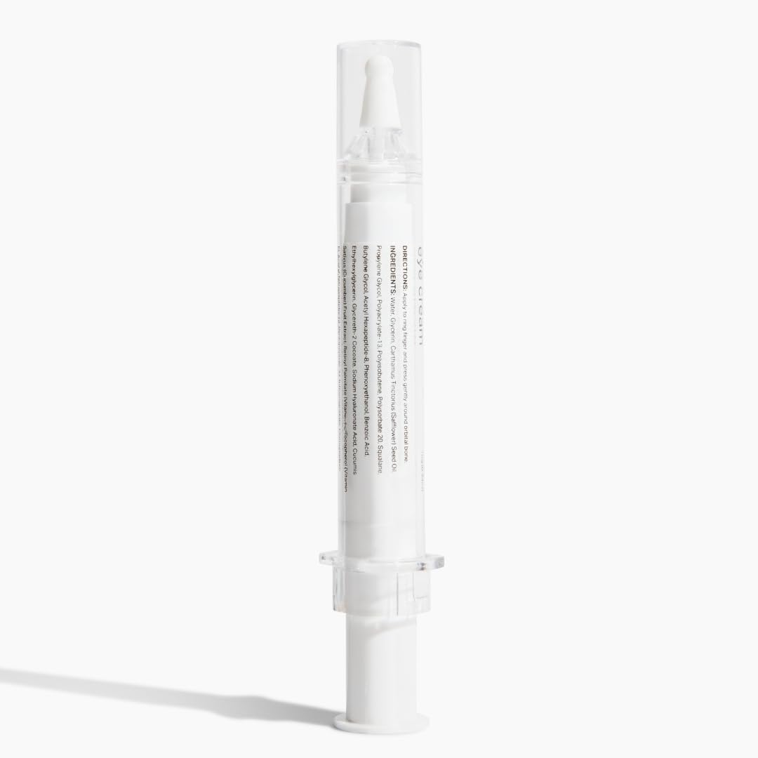 Y’OUR Retinol & Peptide Complex Eye Cream: Anti-Aging for Dark Circles, Puffiness, Wrinkles & Crow’s Feet; Hydrating & Under Eye Repair. Made in USA