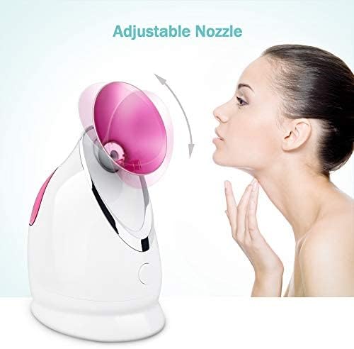 EZBASICS Facial Steamer Bundled with Aromatherapy Pads