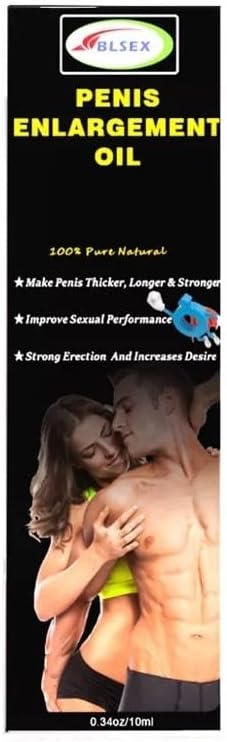 Massage Oil Enlargement, Enlarge BLSEX for Men (F383-BLSEX Oil)