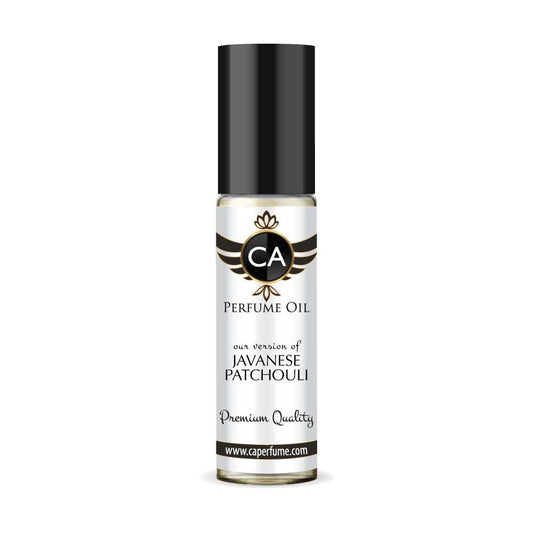 CA Perfume Impression of Javanese Patchouli for Men Fragrance Oil Woody Spicy Scent Long Lasting Cologne for Men Travel Size TSA Ready Mini Parfum Body Oil Roll-on 0.33 Fl Oz 10ml