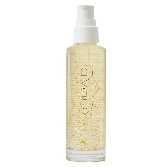 Kopari Golden Aura Body Oil with 24k Gold & Hyaluronic Acid - Hydrating Formula for Glowing Skin 3.3 oz