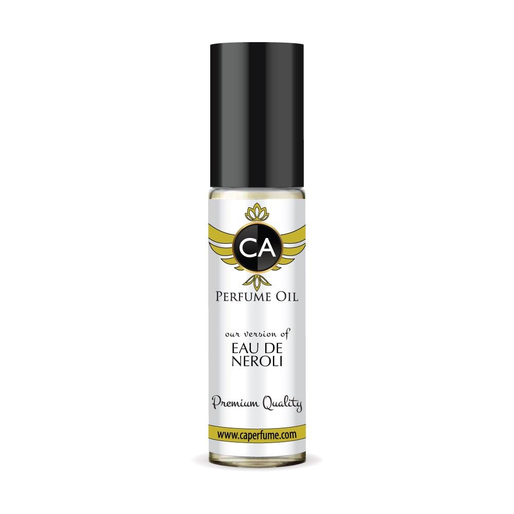CA Perfume Impression of Eau De Neroli Unisex Fragrance Oil Citrus Aromatic Scent Long Lasting Perfumes for Women & Men Travel Size TSA Ready Mini Parfum Body Oil Roll-on 0.33 Fl Oz 10ml