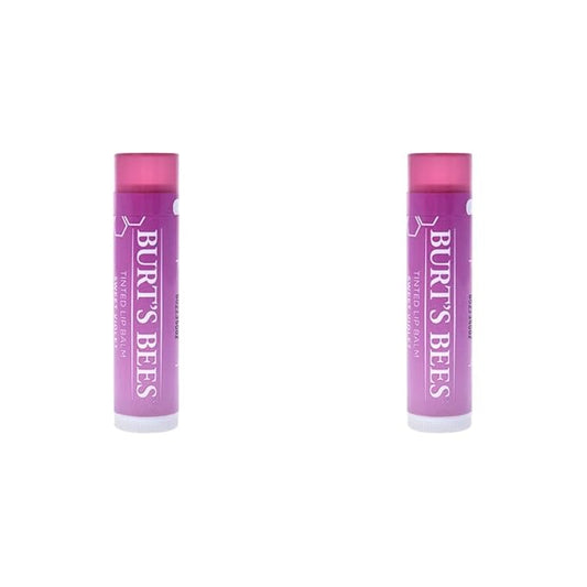 Burt's Bees Tinted Lip Balm, Sweet Violet, 1 Count (Pack of 2)