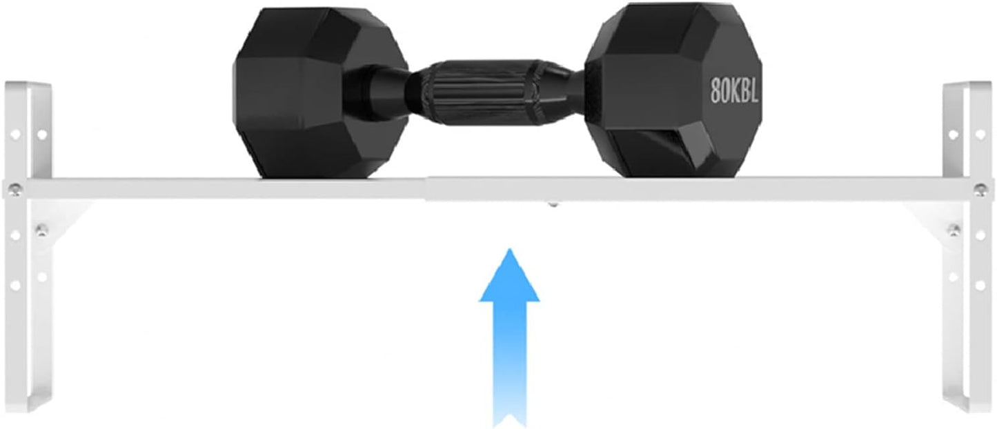 Slideep Expandable Cabinet Shelf 16.54'' to 27.17'', Stackable Cupboard Stand Spice Rack Kitchen Bathroom Pantry Cupboard Home Office for Cups, Dishes, Plates, Seasoning Bottles -White