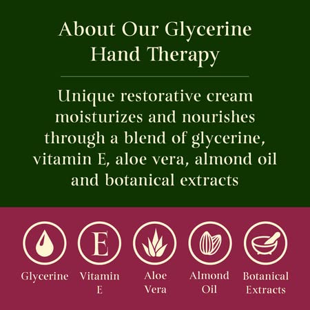 Camille Beckman Glycerine Hand Therapy Cream (Lotus Blossom & Green Tea, 6 Ounce)
