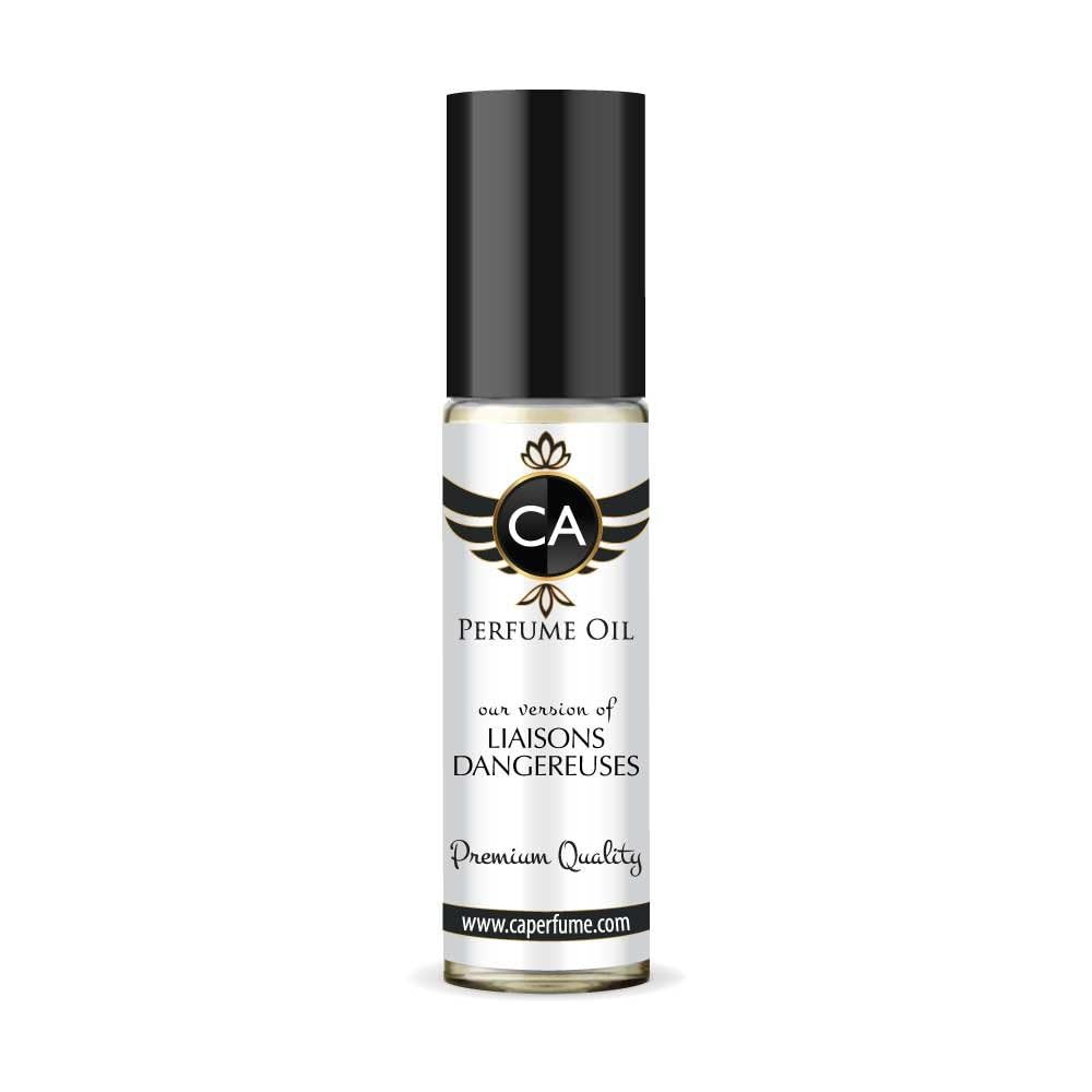 CA Perfume Impression of Liaisons Dangereuses Unisex Fragrance Oil Chypre Fruity Scent Long Lasting Perfumes for Women & Men Travel Size TSA Ready Mini Parfum Body Oil Roll-on 0.33 Fl Oz 10ml