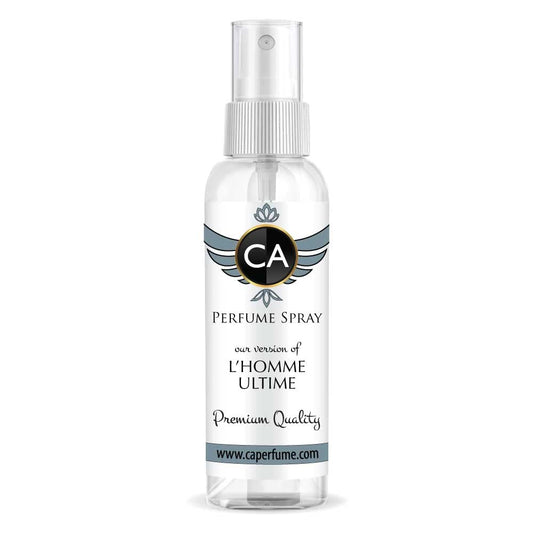 CA Perfume Eco Refill Impression of L'Homme Ultime For Men Cologne Eau de Parfum Spray Refillable Bottle 2 Fl Oz/60ml-X1