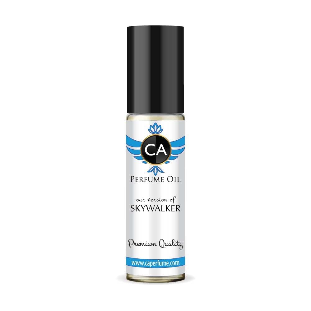 CA Perfume Impression of Skywalker for Men Eau De Parfum Woody Spicy Scent Long Lasting Cologne for Men Travel Size TSA Ready for Day and Night Wear 0.33 Fl Oz 10ml
