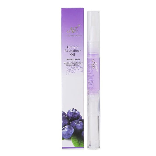 Natural Nail Growth Oil,Nail Growth Oil Pen,Cuticle Oil, Natural Growth Serum For Nails Moisturize -For Growth And Strength, Nail Strengthener For Damaged Nails (Blueberries oil, 0.18 / Fl Oz)