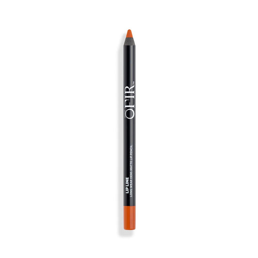 OFIR Longwear Demi-Matte Lip Pencil | Smudge-Proof, Easy Glide, Hydrating, Long-Lasting Color | Coral - Orange-Red Lip Liner Pencil | 0.042 OZ