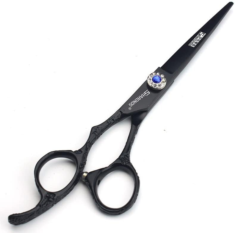 Hairdresser Professional Scissors Set - Left-Handed 6.0 Inch Hair Sparse Scissors - 440C (2pc)