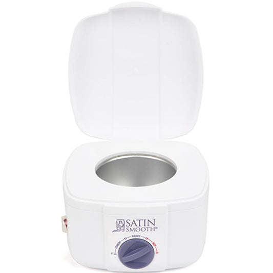 Satin Smooth Professional Single Wax Warmer for Hair Removal – SSW12C, Compact Wax Heater with Adjustable Temperature Control, Ideal for All Waxing Types