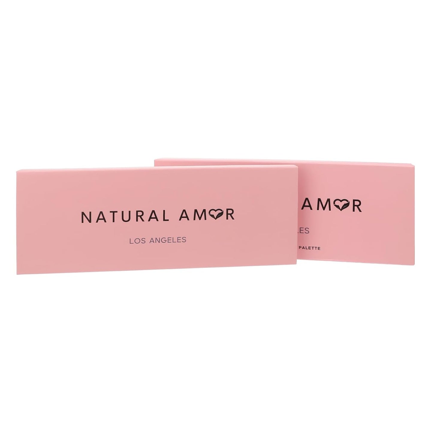 Natural Amor 12-Color Pink & Purple Eyeshadow Palette – Matte Finishes – Romantic Rose & Violet Tones in Eco-Friendly Packaging – High Pigment, Blendable, Buildable Formula (0.35 oz)