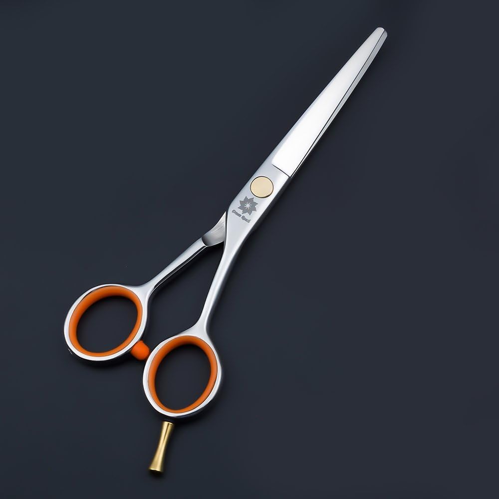 5.0" Barber Razor Sharp Hairdressing Scissors Hair Straight Shears Japan 440C Facial Ear Nose Eyebrow Trimming/Clipping Shears