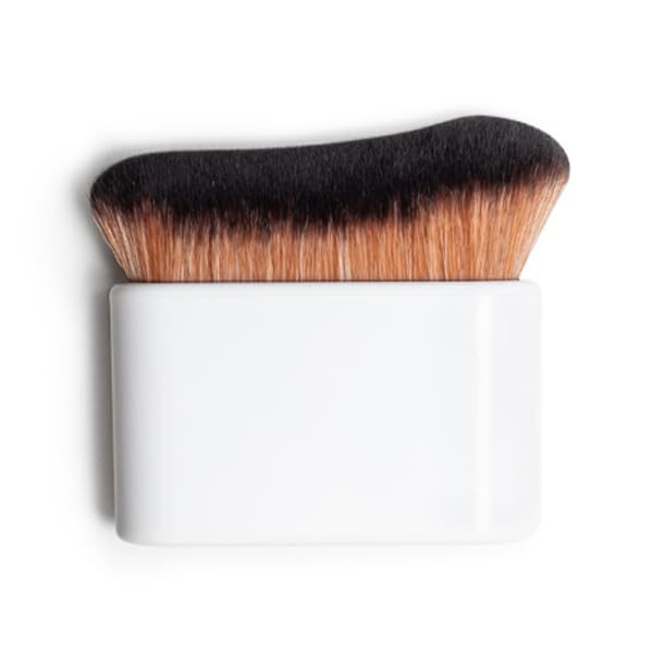 Tinge Body Brush, Large Kabuki Brush, Ideal For Blending Body Makeup, Foundation, Self Tanner & Bronzing, Streak Free & Mess Free, Make Up Brush With Soft, Durable Bristles For Smooth, Even Coverage