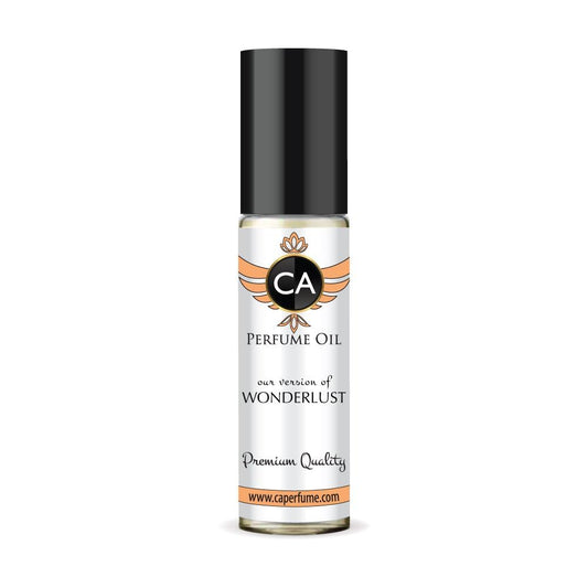 CA Perfume Impression of Wonderlust for Women Fragrance Oil Amber Floral Scent Long Lasting Perfumes for Women Travel Size TSA Ready Mini Parfum Body Oil Roll-on 0.33 Fl Oz 10ml