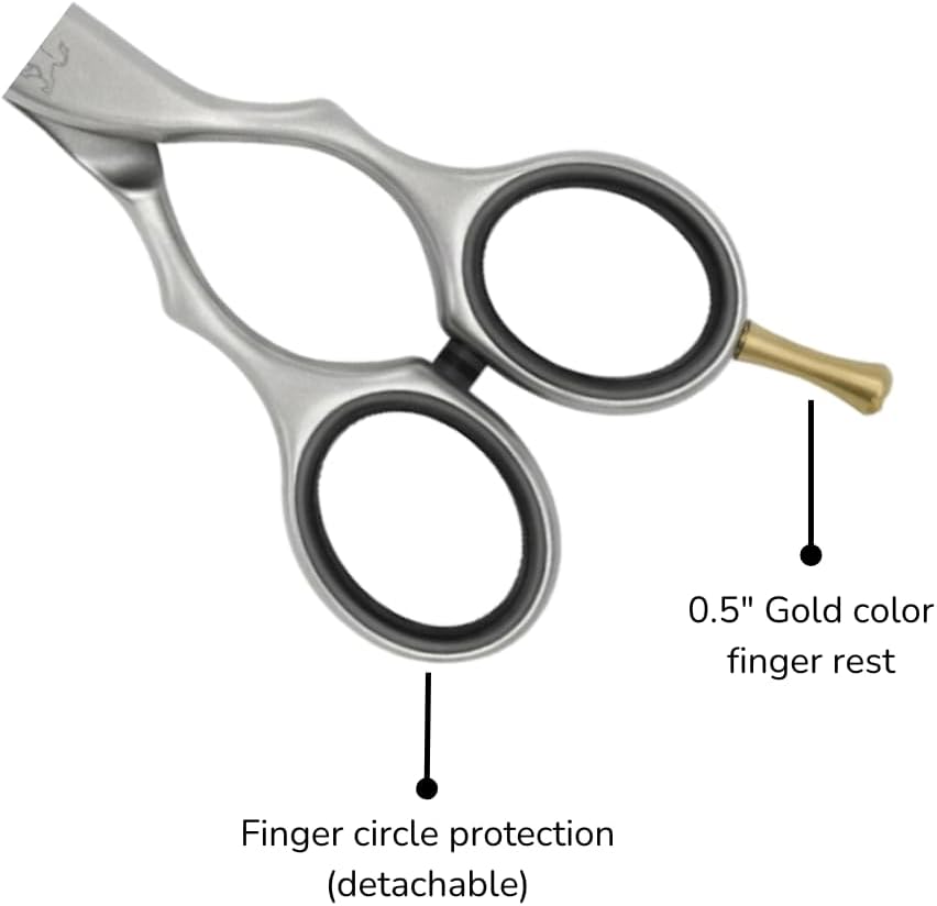 Hair Cutting Scissors, Schönn Hair Scissor, Professional 6.0 inch Right-Handed Barber Shears - German Stainless Steel, Hand Sharpened (6.0 Inches)