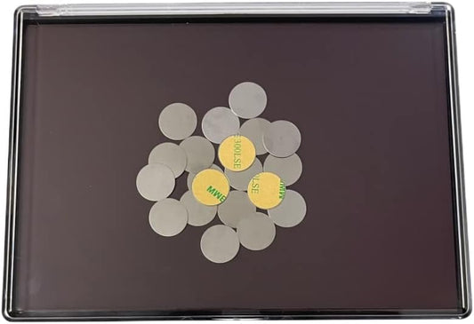 XL Large Empty Magnetic Makeup Eyeshadow Palette with Clear Cover and 20pcs Adhesive Stickers for DIY Your Own Eyeshadow, Blush Palette 9.25'' x6.57''