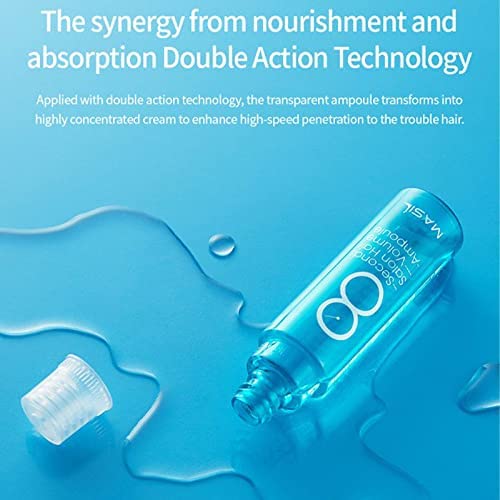 Masil 8 Seconds Salon Hair Volume Protein Treatment Mask 0.5floz X10ea