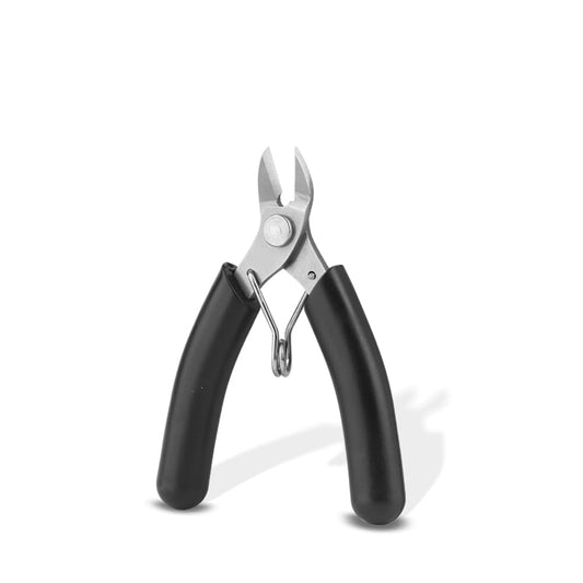 Hair Extension Pliers for Pre-bonded Extensions - Mini Size Keratin Bonding Cutter with Anti-slip Handle - Wire Flush Cutters - Diagonal Cutting Pliers for Electrician Wire Cutting