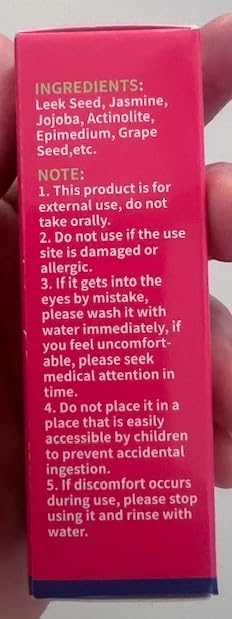 Massage Oil Enlargement Oil Increase Enlarge Gel Thicker Longer Stronger Large Size Enlarger Cream BLSEX for Men (F888-PNK)