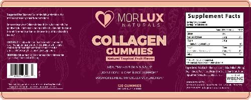 Collagen Gummies, Collagen Peptide Vitamin Gummies for Healthy Skin, Nails & Hair, Promotes Joint, Bone Health & Digestive Function, Dietary Supplement for Women & Men, 120 Gummies