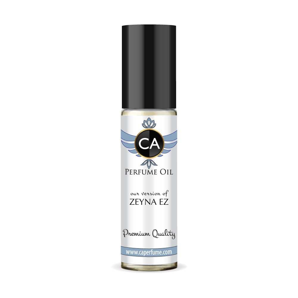 CA Perfume Impression of Zeyna EZ for Men Fragrance Oil Woody Spicy Scent Long Lasting Cologne for Men Travel Size TSA Ready Mini Parfum Body Oil Roll-on 0.33 Fl Oz 10ml