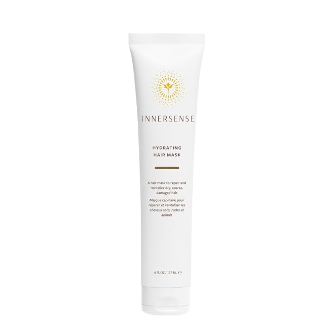 INNERSENSE Organic Beauty - Natural Hydrating Hair Mask | Non-Toxic, Cruelty-Free, Clean Haircare (6oz)