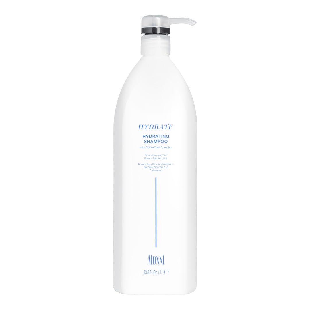 ALOXXI Hydrating Shampoo for Color Treated Hair with Keratin & Silk Amino Acids and ColourCare Complex, 33.8 Fl Oz