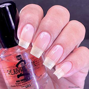 duri Rejuvacote 2 Nail Growth System Base and Top Coat, Herbatherapy Cuticle Treatment Drops - Damaged Cuticles Repair, Growth, Healthier, Stronger Nails, Strengthener (Combo Pack)