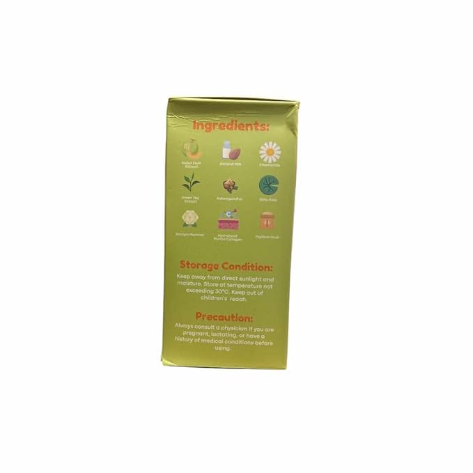 Hello Bloom GLEAM Collagen Mix Drinks by Kiray Celis (1 Pack, Milky Melon)