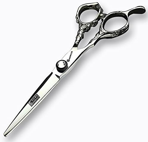 6-inch left-handed hairdressing scissors hairdressing stylist hairdresser scissors set (Cutting scissors)