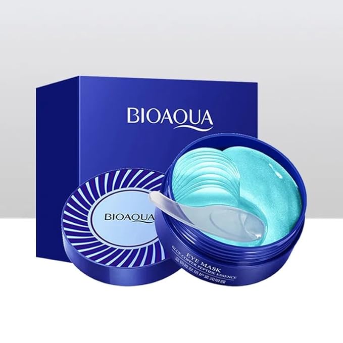 Peptides Hydrogel Eye Patches Eliminates Dark Circles Copper Blue 60 pcs