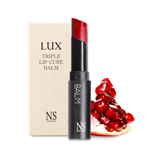 Lux Triple Lip Cure Balm (0.17 oz) (VENUS (Ruby Red)) 4 million units sold in Korea, Natural Tinted Korean Lip Balm, Petroleum/Paraben Free, Lip Butter,lip balm hydrating,tinted moisturizer