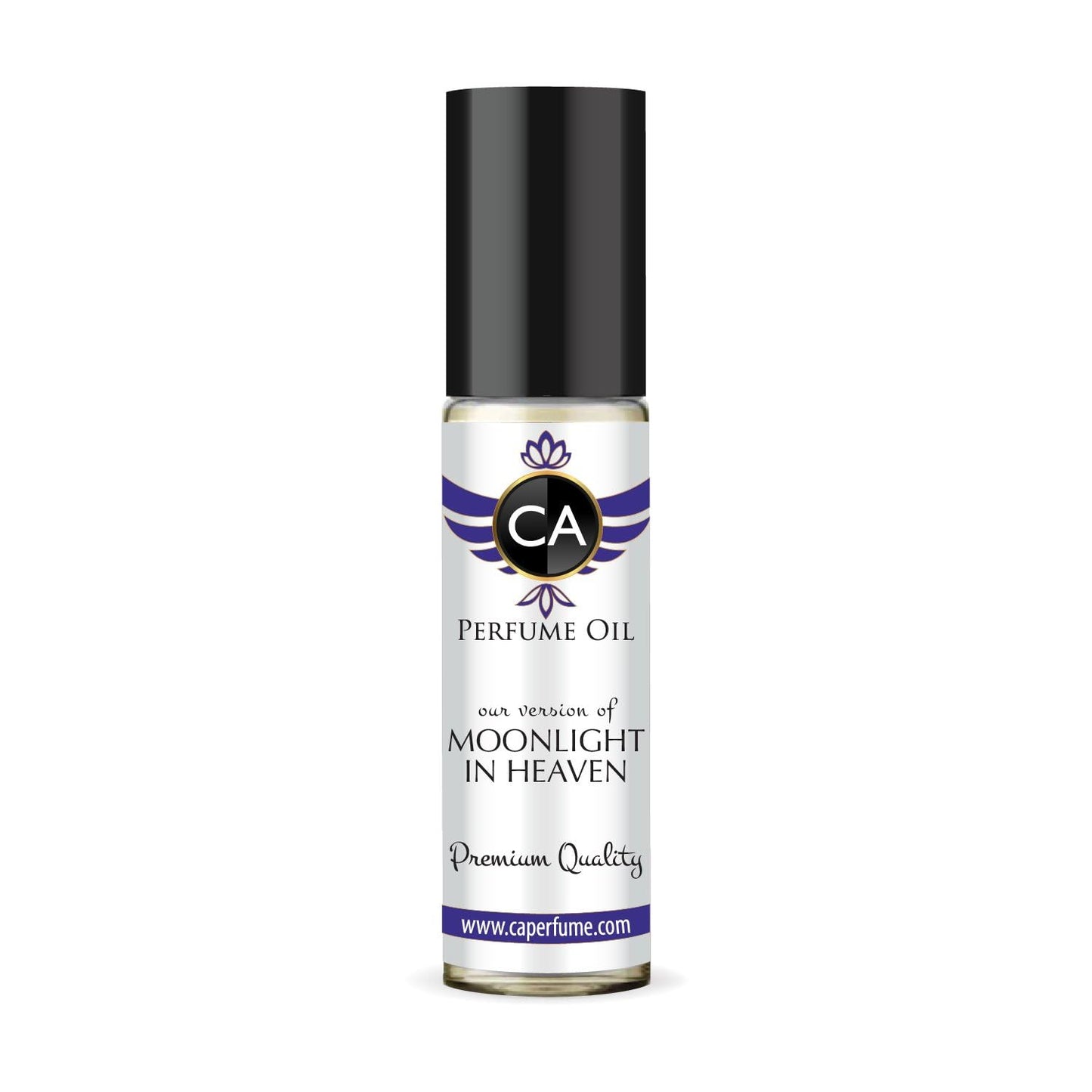 CA Perfume Impression of Moonlight In Heaven Unisex Fragrance Oil Aromatic Scent Long Lasting Perfumes for Women & Men Travel Size TSA Ready Mini Parfum Body Oil Roll-on 0.33 Fl Oz 10ml