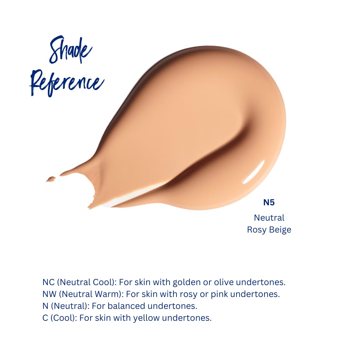 Best Bronze Bombshell Body Makeup - Tattoo Cover Up Makeup & Body Foundation Waterproof - Tattoo Concealer Waterproof for Scars, Varicose Veins Cover Up & Leg Foundation (N5 Rosy Beige)