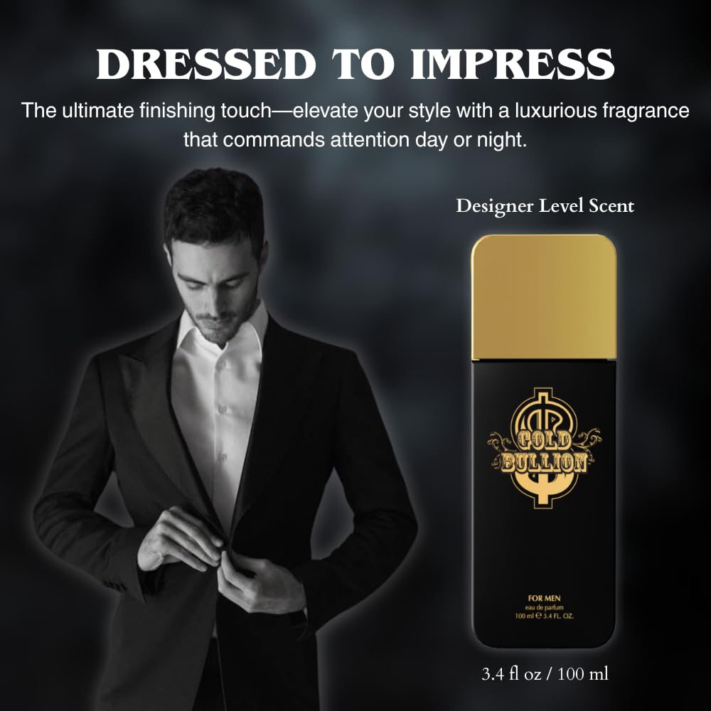 Perfume for Men - INSPIRED by A WORLD RENOWNED MEN’S PERFUME - Grapefruit, Mint, Cinnamon, Leather - Spicy, Sensual, Fresh, Long-Lasting - Eau De Parfum 100 ml (3.4 fl oz)