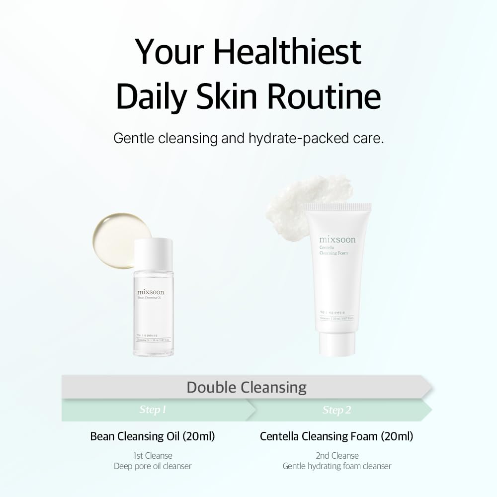 mixsoon Pure Glow Essentials Set, 5-Step Skincare Kit, Gentle & Hydrating, For All Skin Types, 5 Items Korean Glass Skin Care 29.57 Fl. Oz.