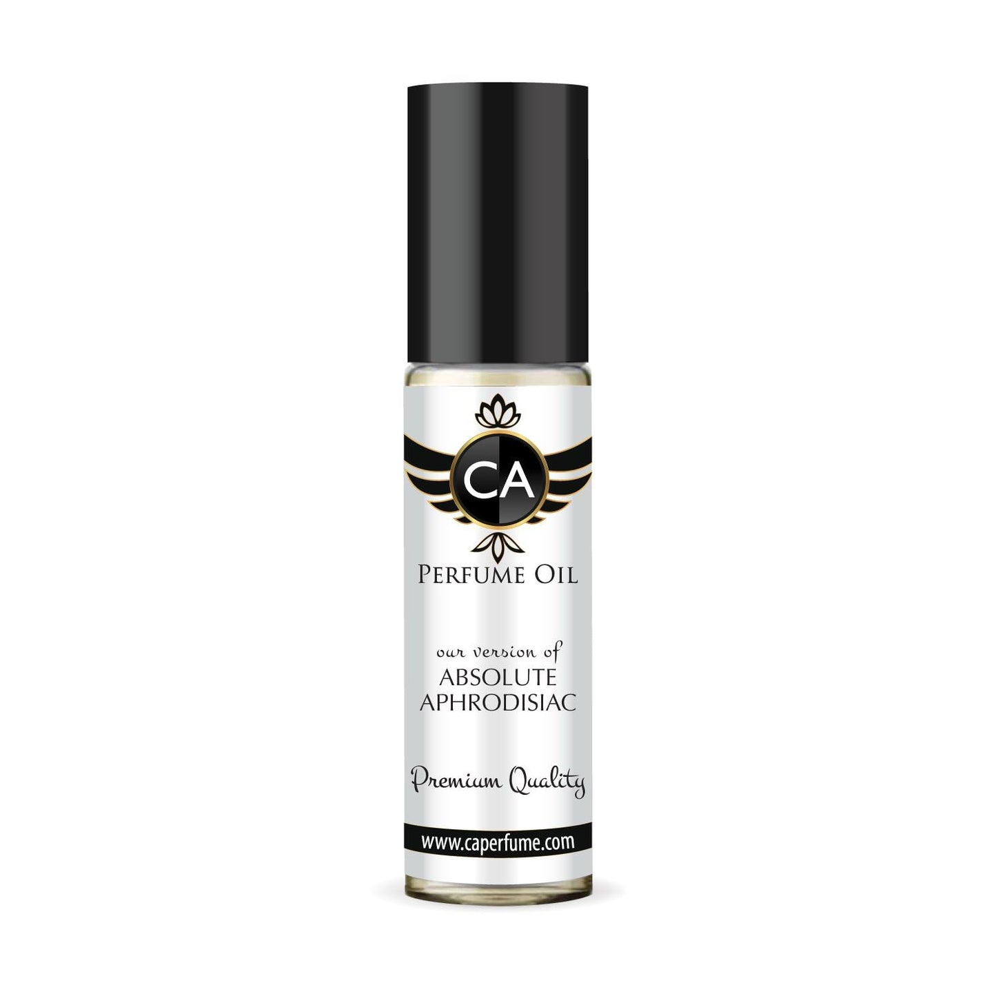 CA Perfume Impression of Absolute Aphrodisiac Unisex Fragrance Oil Amber Spicy Scent Long Lasting Perfumes for Women & Men Travel Size TSA Ready Mini Parfum Body Oil Roll-on 0.33 Fl Oz 10ml