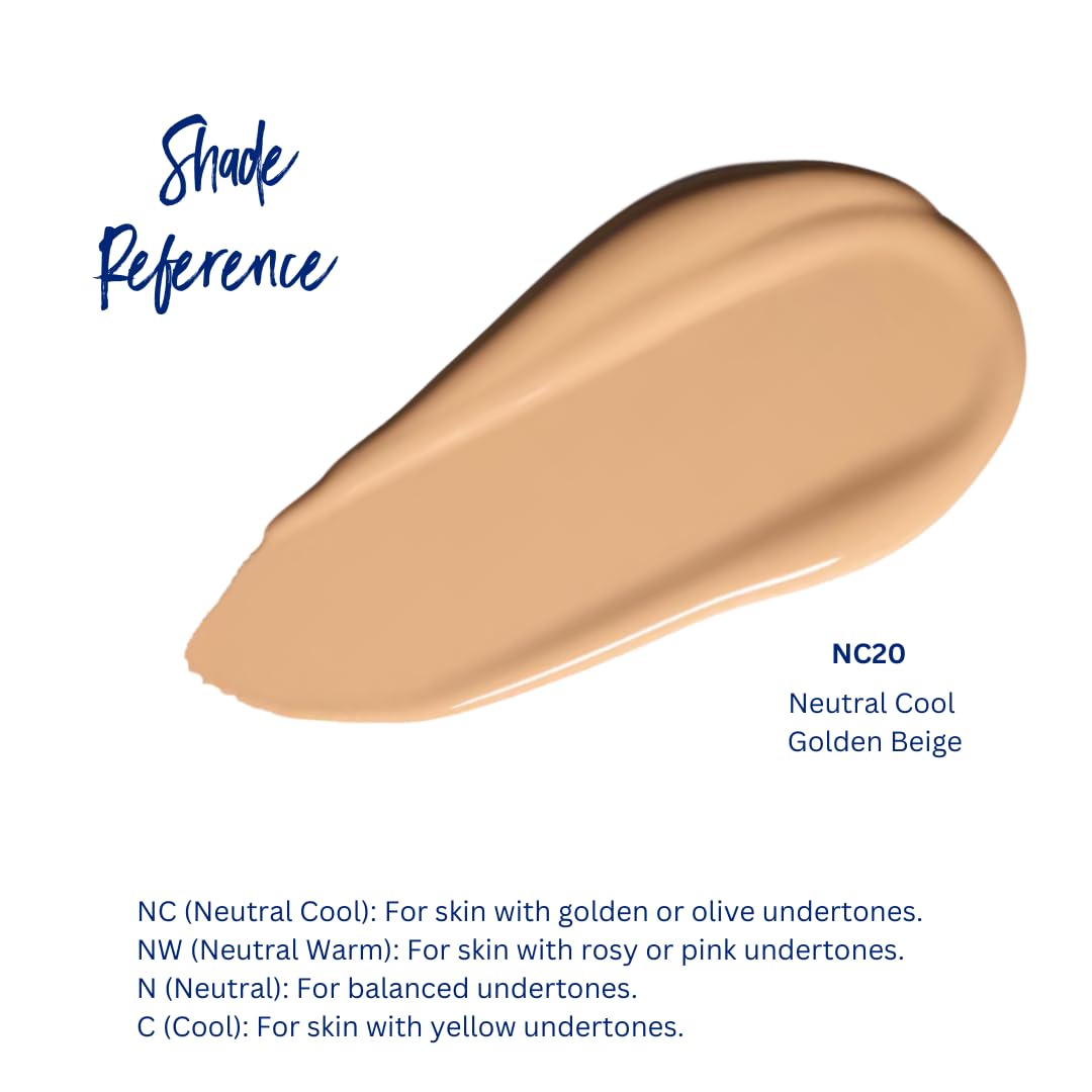 Best Bronze Bombshell Body Makeup - Tattoo Cover Up Makeup & Body Foundation Waterproof - Tattoo Concealer Waterproof for Scars, Varicose Veins Cover Up & Leg Foundation (NC20 Golden Beige)