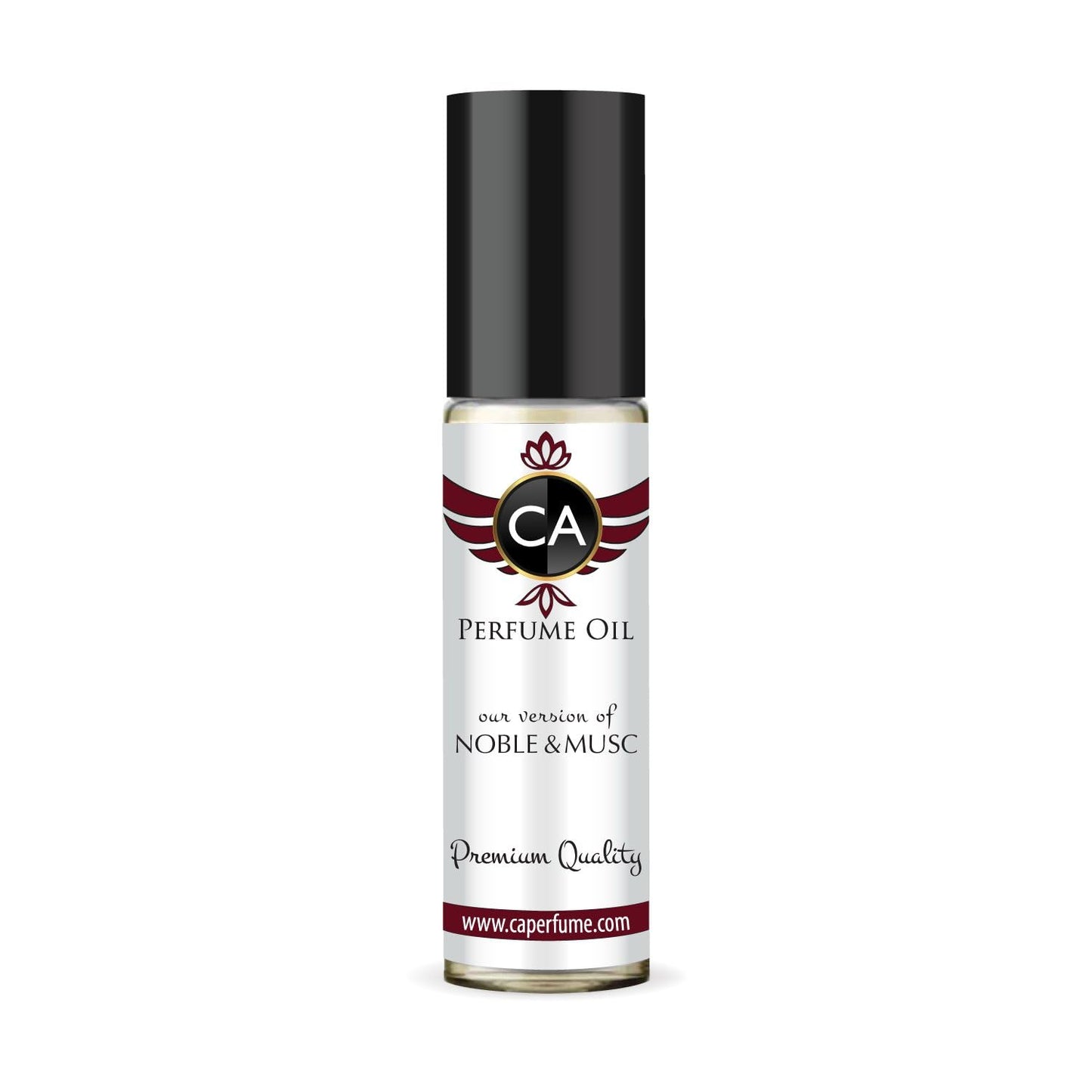 CA Perfume Impression of Noble & Musc Unisex Fragrance Oil Floral Musk Scent Long Lasting Perfumes for Women & Men Travel Size TSA Ready Mini Parfum Body Oil Roll-on 0.33 Fl Oz 10ml