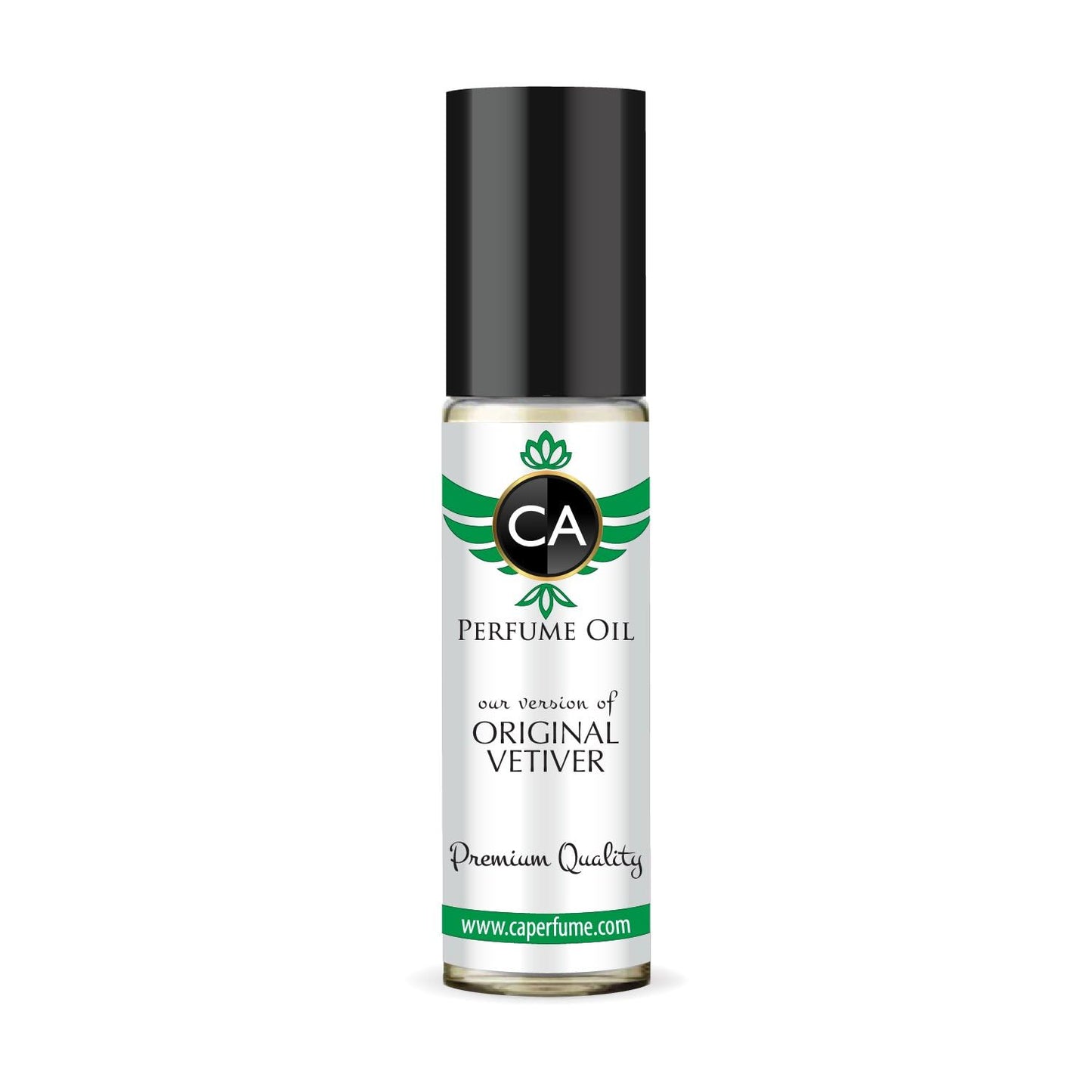CA Perfume Impression of Original Vetiver for Men Eau De Parfum Woody Spicy Scent Long Lasting Cologne for Men Travel Size TSA Ready for Day and Night Wear 0.33 Fl Oz 10ml