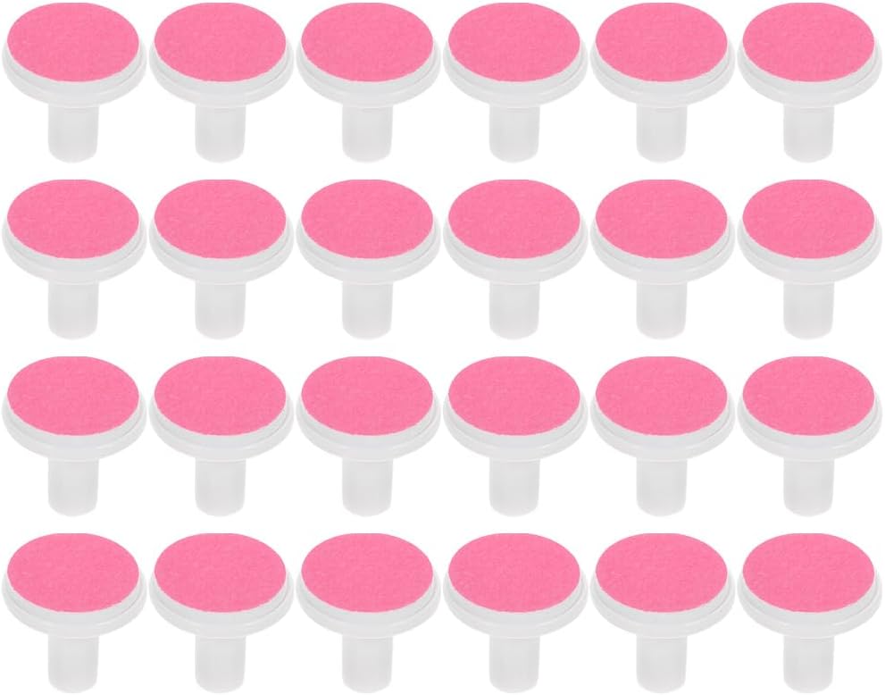 Angoily 24pcs Rechargeable Electric Nail Trimmer Simply Nail Cutting Heads Childern Thumble Trimmer Thumble Accessories