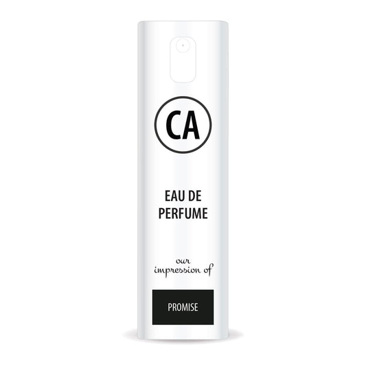 CA Perfume Impression of Promise Unisex Eau De Parfum Amber Floral Scent Long Lasting Unisex Fragrance Travel Size TSA Ready for Day and Night Wear 0.33 Fl Oz 10ml