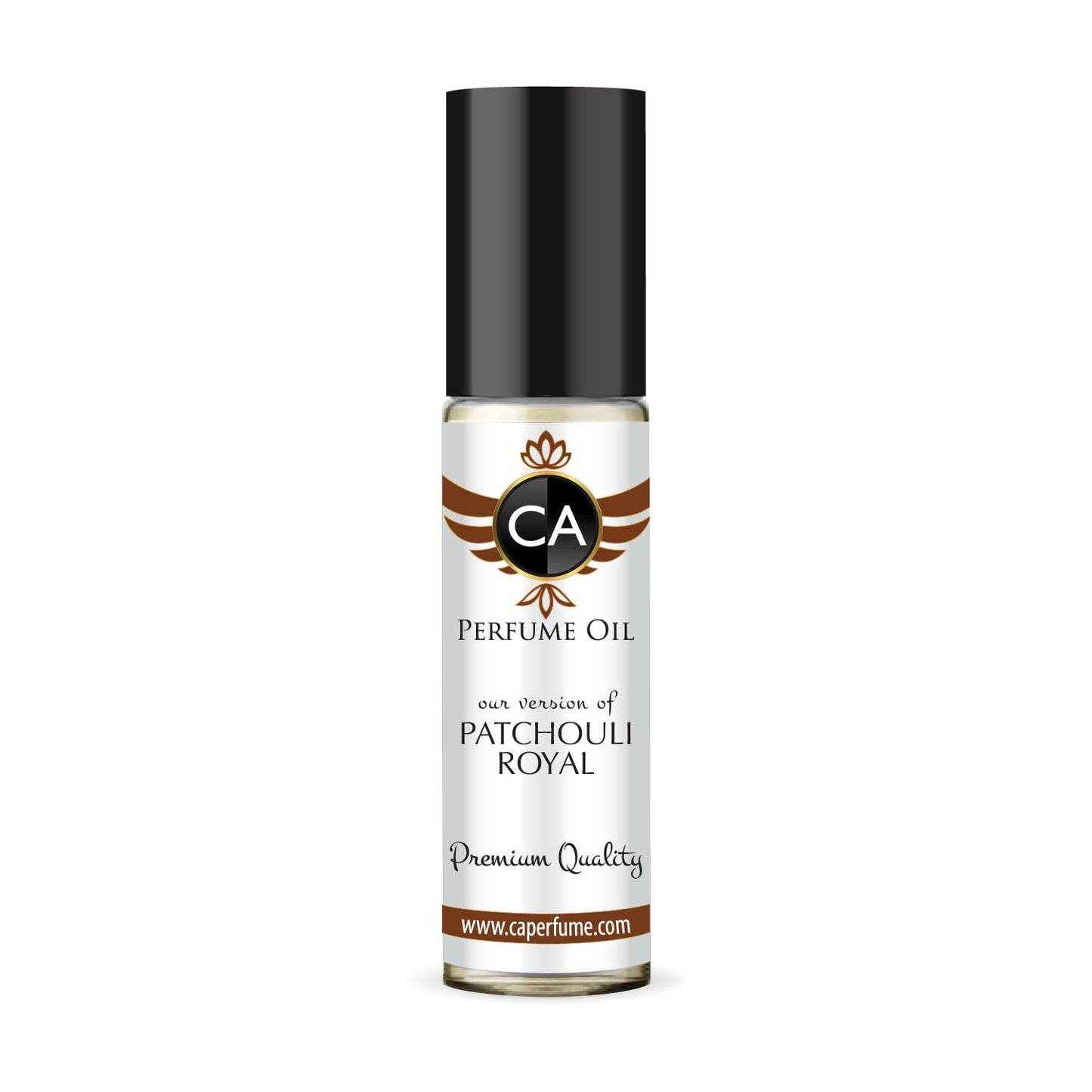 CA Perfume Impression of Patchouli Royal for Men Fragrance Oil Amber Woody Scent Long Lasting Cologne for Men Travel Size TSA Ready Mini Parfum Body Oil Roll-on 0.33 Fl Oz 10ml