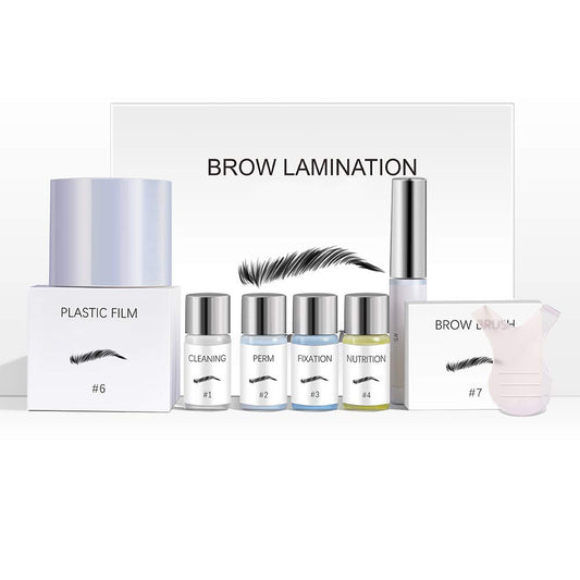 Eyebrow Lamination Kit | KINDD Brow Lamination Kit | Professional DIY Perm Kit for Instant Eyebrow Lift | Wake Up Fuller Feathered Eyebrows | Ideal for Home & Salon Use