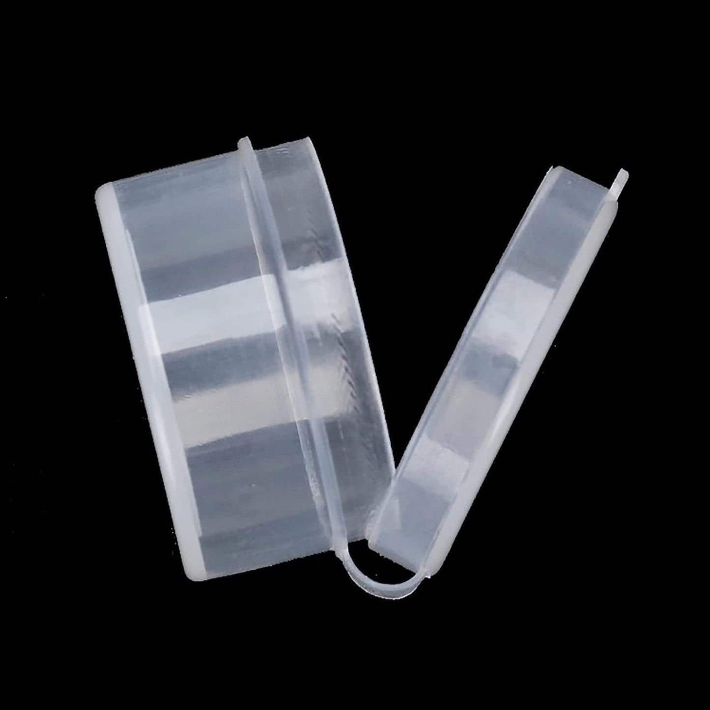 3-Pack 5g Clear Plastic Cosmetic Jars with Snap Lids – Mini Sample Storage Containers for Makeup, Travel, Mixing – Airtight, Leakproof with Portable Lids for Beauty Products and Paints