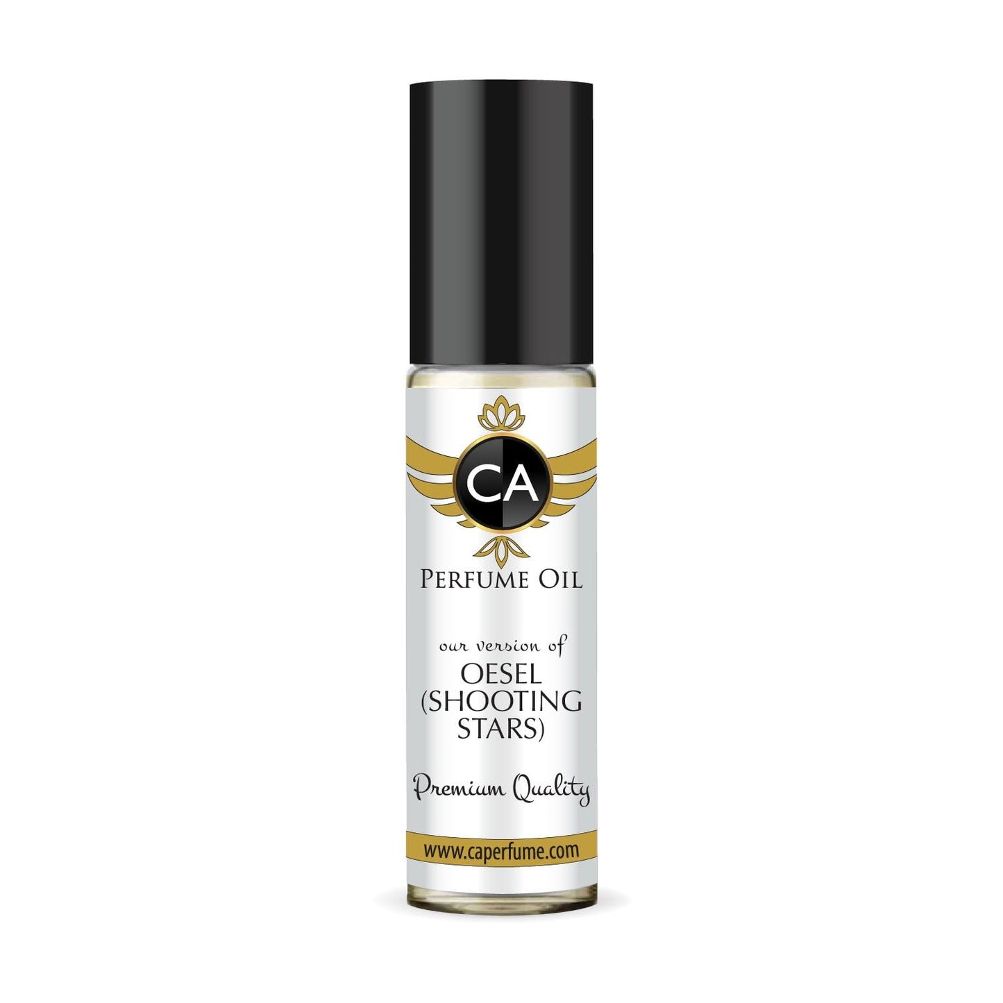 CA Perfume Impression of Oesel Shooting Stars Unisex Fragrance Oil Amber Floral Scent Long Lasting Perfumes for Women & Men Travel Size TSA Ready Mini Parfum Body Oil Roll-on 0.33 Fl Oz 10ml